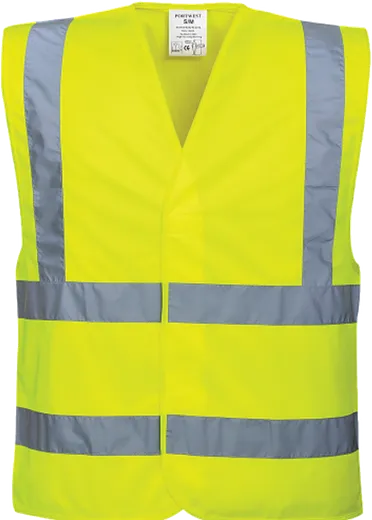 Colete 100% Nylon Alta Visibilidade XL Amarelo