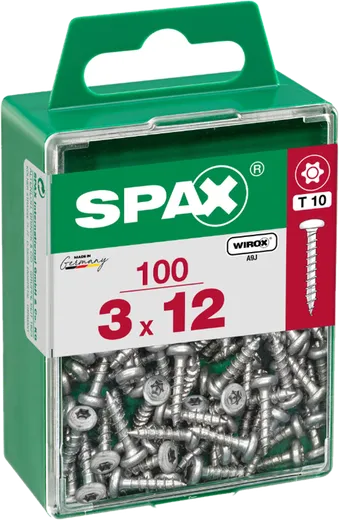 SPAX CP bicro 3x12 M 100 pzs