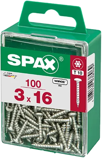 SPAX CP bicro 3x16 M 100 pzs