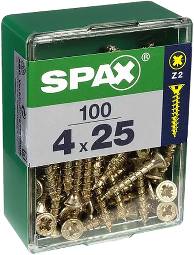 SPAX CP bicro 4x25 M 100 pzs