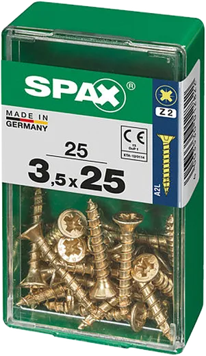SPAX PZ CE 3.5X25 A2L