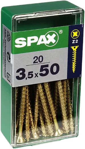 SPAX CP bicro 3,5x50 S 20 pzs