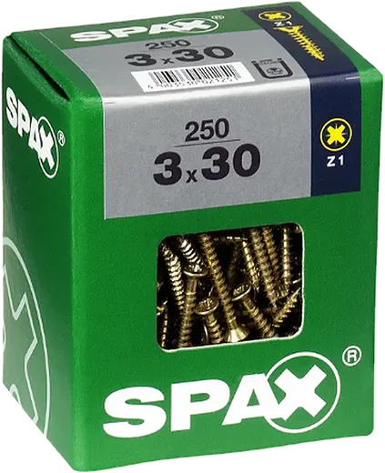 SPAX CP bicro 3x30 L 250 pzs