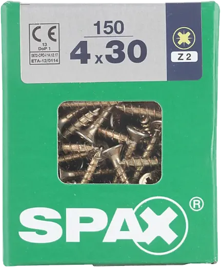SPAX CP bicro 4x30 L 150 pzs
