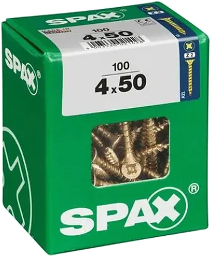SPAX CP bicro 4x50 L 100 pzs