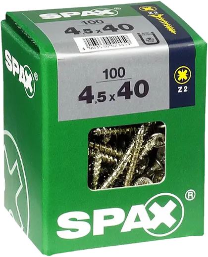 SPAX CP bicro 4,5x40 L 100 pzs