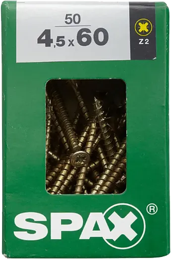 SPAX CP bicro 4,5x60 L 50 pzs