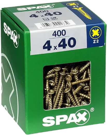 SPAX CP bicro 4x40 XL 400 pzs