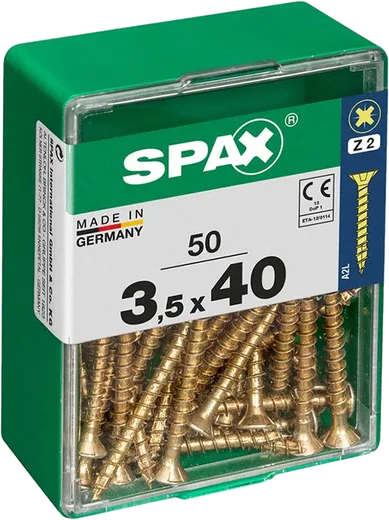 SPAX PZ CE 3.5X40 A2L
