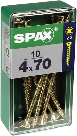 SPAX CP bicro 4x70 S 10 pzs
