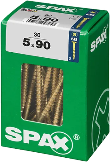 SPAX CP bicro 5x90 L 30 pzs