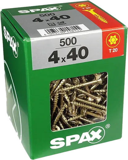 SPAX TRX CP Wirox 4x40 XXL 500 pzs