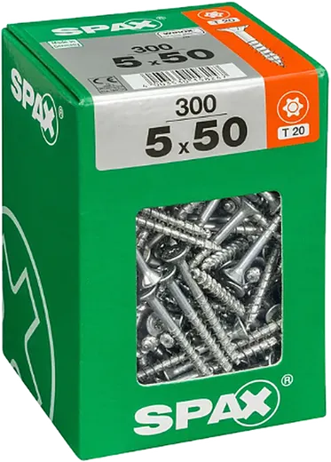 SPAX TRX CP Wirox 5x50 XXL 300 pzs