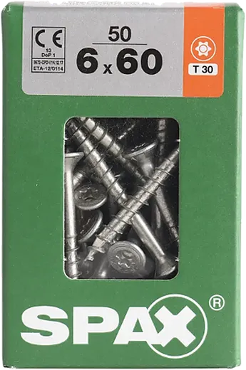 SPAX TRX CP Wirox 5x60 L 50 pzs