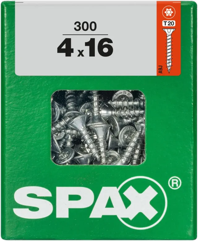 Parafuso SPAX Trx Cp Wirox 4x16mm (300 un)