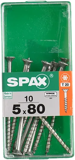 SPAX TRX CP Wirox 5x80 M 10 pzs