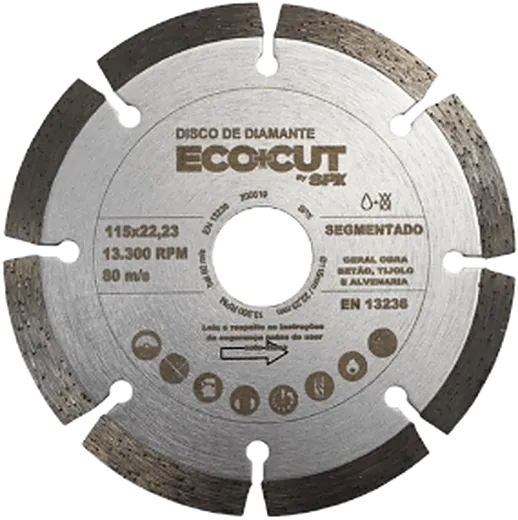 D Diamantado Eco Seg. l105 115X2,0X22.23