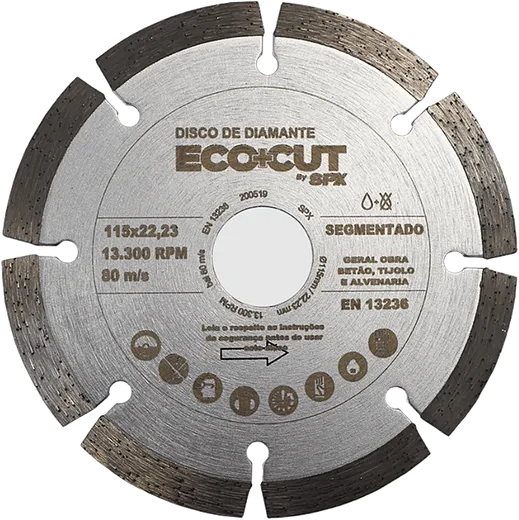 D Diamantado Eco Seg. I105 230X2,6X22,23