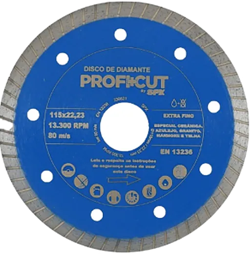 D Diamantado Profi Turbo Extfine T-Bl 230X1,9X7,0X22,23