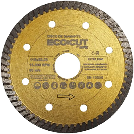D Diamantado Eco Turbo Ext-Fino T-Fm 115X1,2X22,23