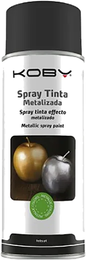 Spray Acrilico Metalizado Dourado Koby