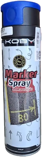 Marker- Spray de Marcacao Azul Fluor. Koby