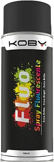 Fluo- Spray Fluorescente Amarelo Koby