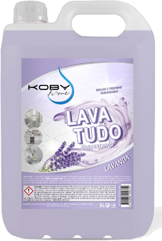 Lava-Tudo Concentrado Lavanda 1500ml Koby Home