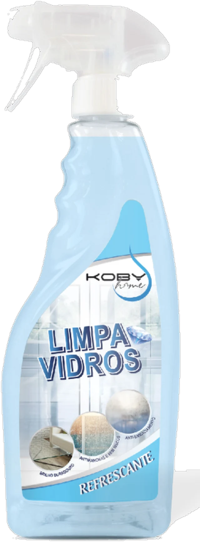 Limpa-Vidros Refrescante 750ml Koby Home