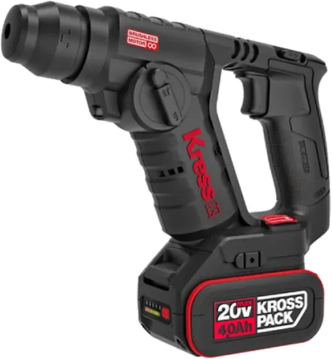 KUC50.2-Martelo Perfurador Brushless 1,7j 20V 2bat 4Ah