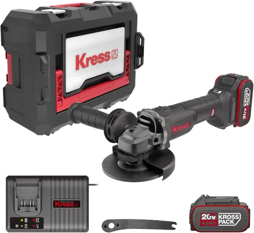 KUH10.2-Rebarbadora Brushless 20V 125mm + 2 Bat 20V 4.0Ah + Carregador