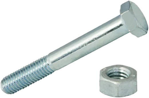 Pf. Cab. Sextavada DIN 931 c/ Porcam 6x80 mm 4und L