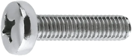 Pf. Métrico Cab. Cilíndrica DIN 7985 Inox A4M 5x16 mm 6und S