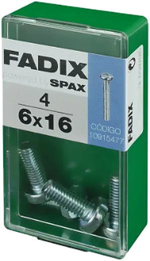 Pf. Métrico Cab. Cilíndrica DIN 7985M 6x16 mm 4und S