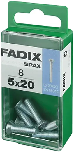 Pf. Métrico Cab. Embeber DIN 965M 5x20 mm 8und S