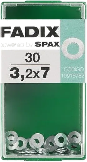 Anilha DIN 125 3,2x7 mm 30und S