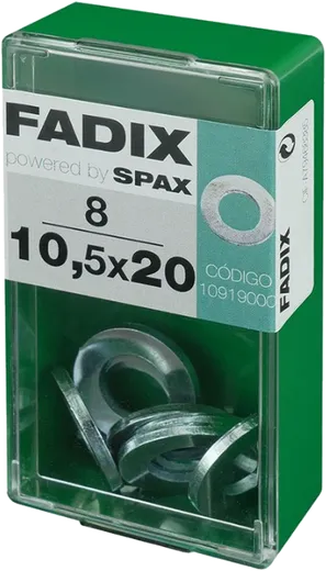 Anilha DIN 12510,5x20 mm 8und S