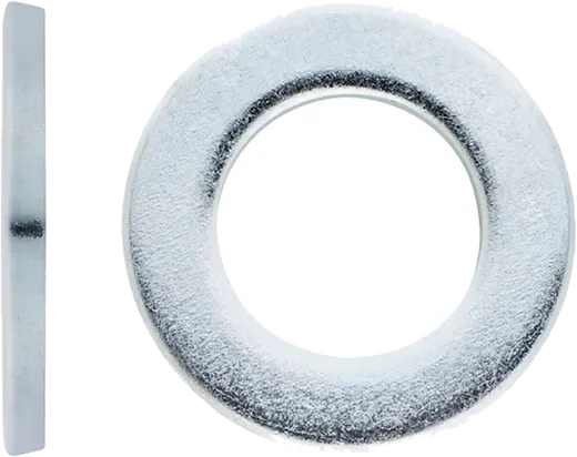 Anilha Chapa DIN 125-A M30 Zinc - 1 Unidade
