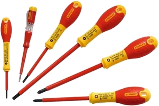Conjunto de 7 chaves fenda Cushion Grip