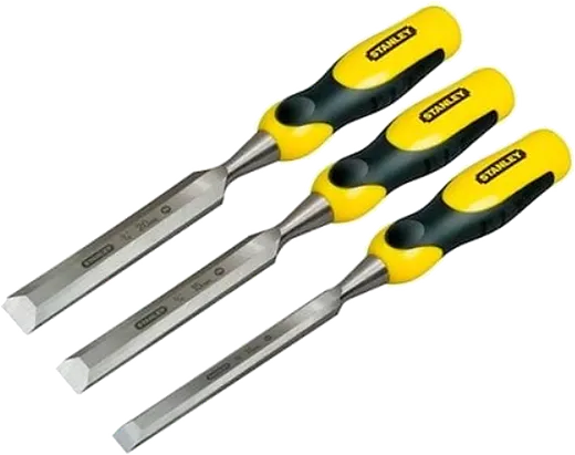 Conjunto de formões Stanley® Fio Biselado de 3 peças 10