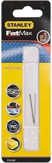 2 Brocas HSS-CNC com ponta piloto ø 1.0 mm