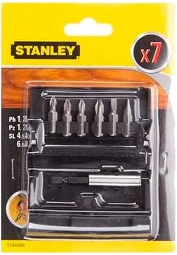 Conjunto de Pontas para aparafusar de 7 peças