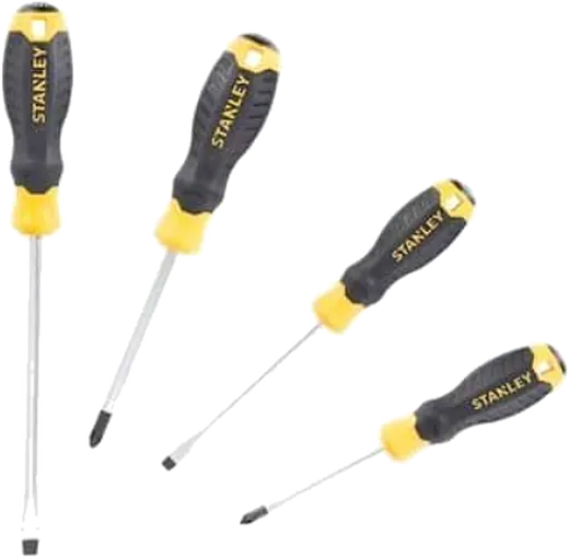 Conjunto de 4 chaves fenda Cushion Grip