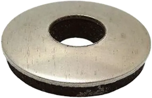 Anilha Chapa Vulc. EPDM 18 mm - 1 Unidade