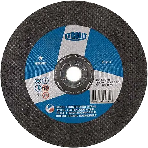 Disco Reb 230*6*22 A30P-BFB*FC