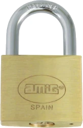 Cadeado AMIG Latão Mate 3-40