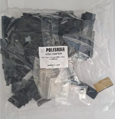 Kit 2 Fol. Rol Sim Afin. Inox TC4001A 9751.1SAF30P