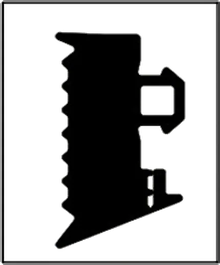 Vedante de Batente EPDM